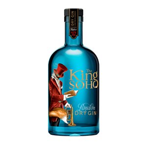 King of Soho London Dry Gin 42% 0,7 l (holá láhev) 6 ks (karton)
