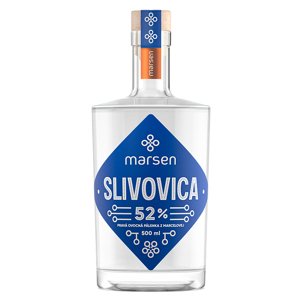 Marsen Slivovica Traditional 52% 0,5 l (holá láhev)