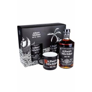 Albert Michler Rum 0,7l 40% GB + plecháček