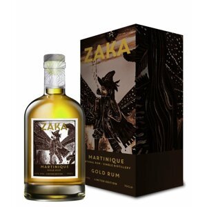 Zaka Martinique Gold Rum 0,7l 42% GB