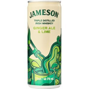 Jameson Ginger Ale & Lime RTD 0,25l 5%