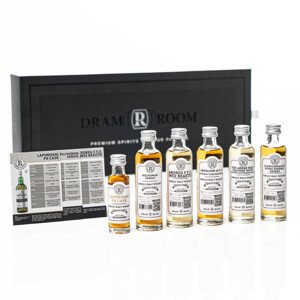 DramRoom SWEET & PEATED - whisky degustační sada 5x 0,04l + 1x 0,02l