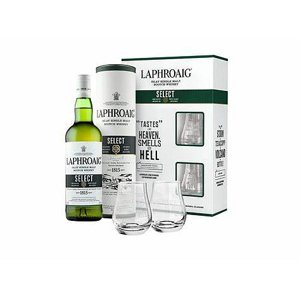 Laphroaig Select 0,7l 40% Gift Box +Sklo