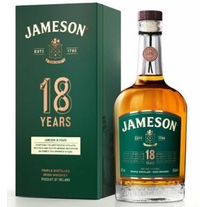 Jameson 18 let gift box 0,7l