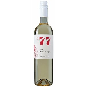 Víno 77 Müller Thurgau Kabinetní 2019