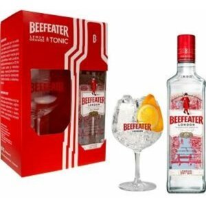 Beefeater Gin 40% 0,7 l + sklo