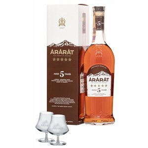 Ararat 5Y 40% + 2 skleničky