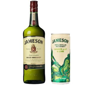 Jameson 40% 1l + RTDs plech