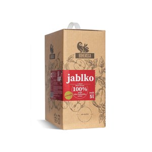 Bohemsca Bio mošt Jablko 100% Bag in Box 5l