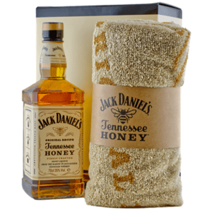 Jack Daniel's Tennessee Honey 35% 0,7L (dárkové balení s ručníkem)