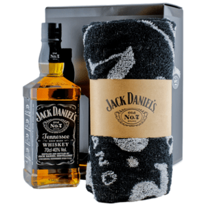 Jack Daniel's Old N°. 7 40% 0,7L (dárkové balení s ručníkem)