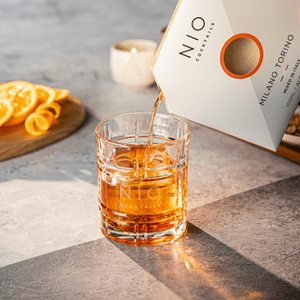 NIO Cocktails Milano Torino 17% 0,1L (dárkové balení kazeta)