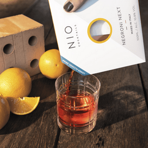 NIO Cocktails Negroni Next 10,8% 0,1L (dárkové balení kazeta)