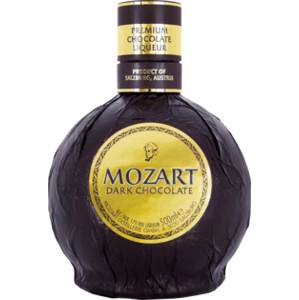 Mozart Pure Black Dark Chocolate Cream 17% 0,5l (holá láhev)