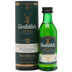 Glenfiddich 12YO Mini 40% 0,05L