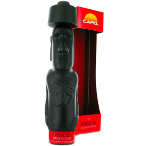 Pisco Capel Moai Statue 40% 0,7L (karton)
