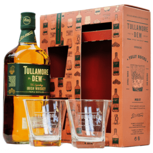 Tullamore Dew 40% 0,7l (dárkové balení s 2 skleničkami)