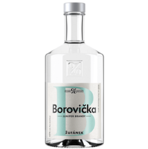 Žufánek Borovička 45% 0,5l (holá láhev)
