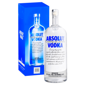 Absolut Vodka 40% 4,5L (karton)