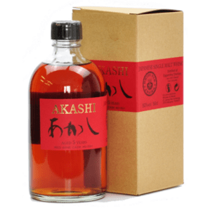 Akashi 5YO Red Wine Cask 50% 0.5L (karton)