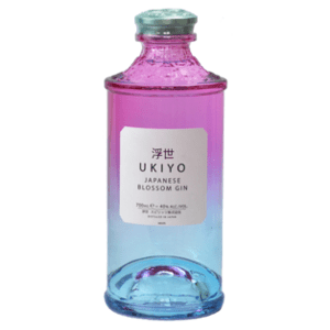 Ukiyo Japanese Blossom Gin 40% 0,7l (holá láhev)