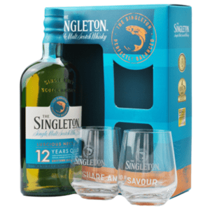 The Singleton 12YO + 2 sklenice 40% 0.7L (dárkové balení s 2 sklenicemi)