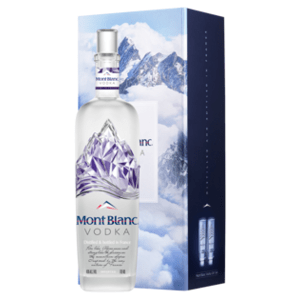 Mont Blanc 40% 0,7L (dárkové balení s 2 skleničkami)