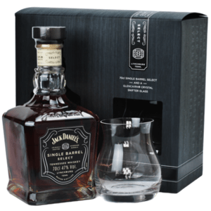 Jack Daniel's Single Barrel Select 47% 0,7L (dárkové balení s 1 sklenicí)