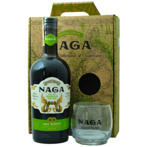 Naga Java Reserve 40% 0,7L (dárkové balení s 1 skleničkou)