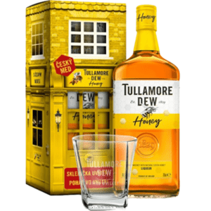 Tullamore D.E.W. Honey 35% 0,7L (dárkové balení s 1 sklenicí)