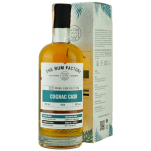 The Rum Factory - Double Cask Collection - Cognac Cask 45% 0,7L (karton)