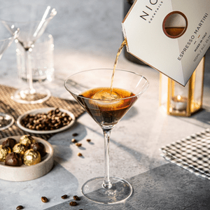 NIO Cocktails Espresso Martini 25,7% 0,1L (dárkové balení kazeta)