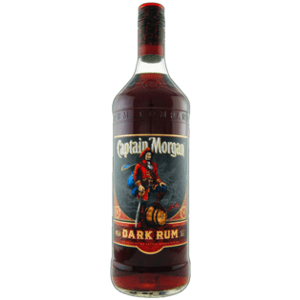 Captain Morgan Dark Rum 40% 1l (holá láhev)