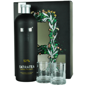 Tatratea Original 52% 0,7l (dárkové balení s 2 skleničkami)