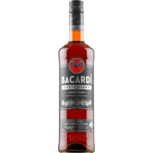 Bacardi Carta Negra 40% 0,7L (holá láhev)
