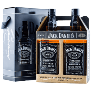 Jack Daniel´s Twin Pack 40% 2x1,0L (karton)