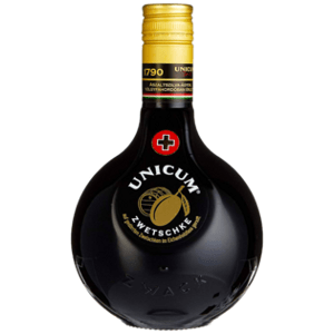 Zwack Unicum Zwetschke 34,5% 1,0L (holá láhev)