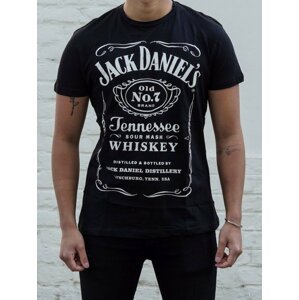 Jack Daniel's Triko s Etiketou Pánské S