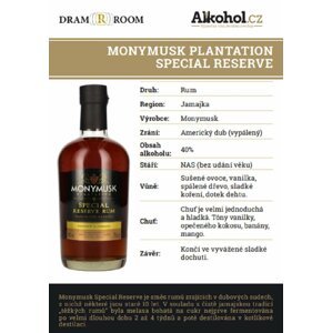 Monymusk Plantation Special Reserve 0,04l 40%