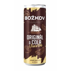 Božkov Originál & Cola s limetkou RTD 0,25l 6%