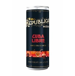 Božkov Republica CUBA LIBRE RTD 0,25l 6%