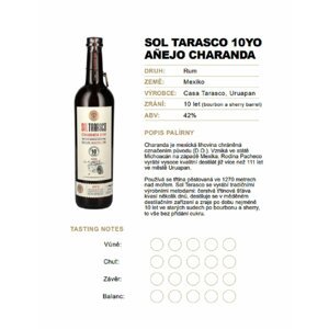 Sol Tarasco Charanda Aňejo 0,04l 42%