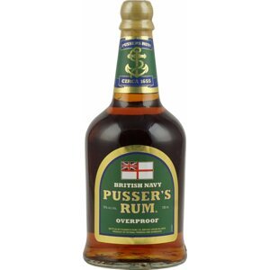 Pusser's British Navy Rum Overproof 0,7l 75,5%