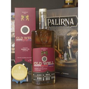 Rexhry Palírna (desková hra) + Old Well Bourbon a Sherry 46,3% 0,5l