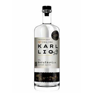 KarlLIQ distillery Karlliq Meruňkovice 48% 0,5l
