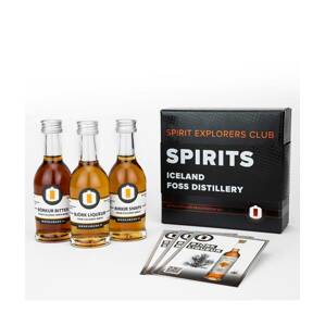 Spirit Explorers Club Iceland Foss Distillery Mini Pack 33,5% 0,12 l