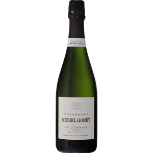Champagne Michel Gonet Les 3 Terroirs Blanc de Blancs Grand Cru Extra Brut 2018 Šumivé 12.5% 0.75 l