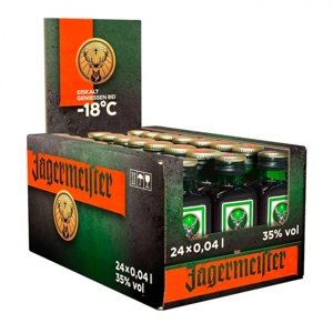 Výhodný balíček: 24x Jägermeister 0,04L s 20% slevou