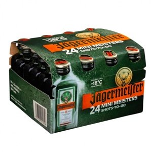 Výhodný balíček: 24x Jägermeister 0,02L s 20% slevou