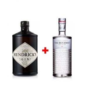 Výhodný balíček: Hendrick´s Gin 0,7L a The Botanist Islay Dry Gin 0,7L s 20% slevou